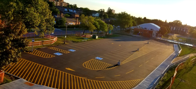 Commercial Parking Lot Paving