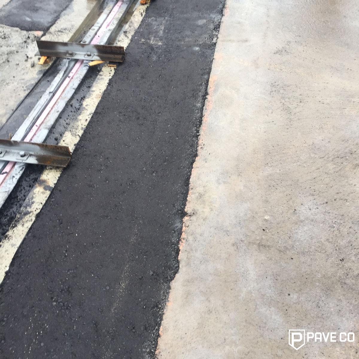 Commercial Paving Asphalt Ramps and Heater Cables